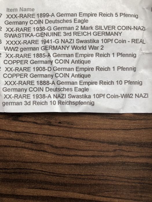 Монеты. Германия, Пфеннинги.