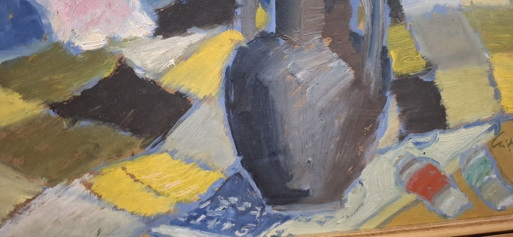 Constanta Crișan, tablou ulei pe carton