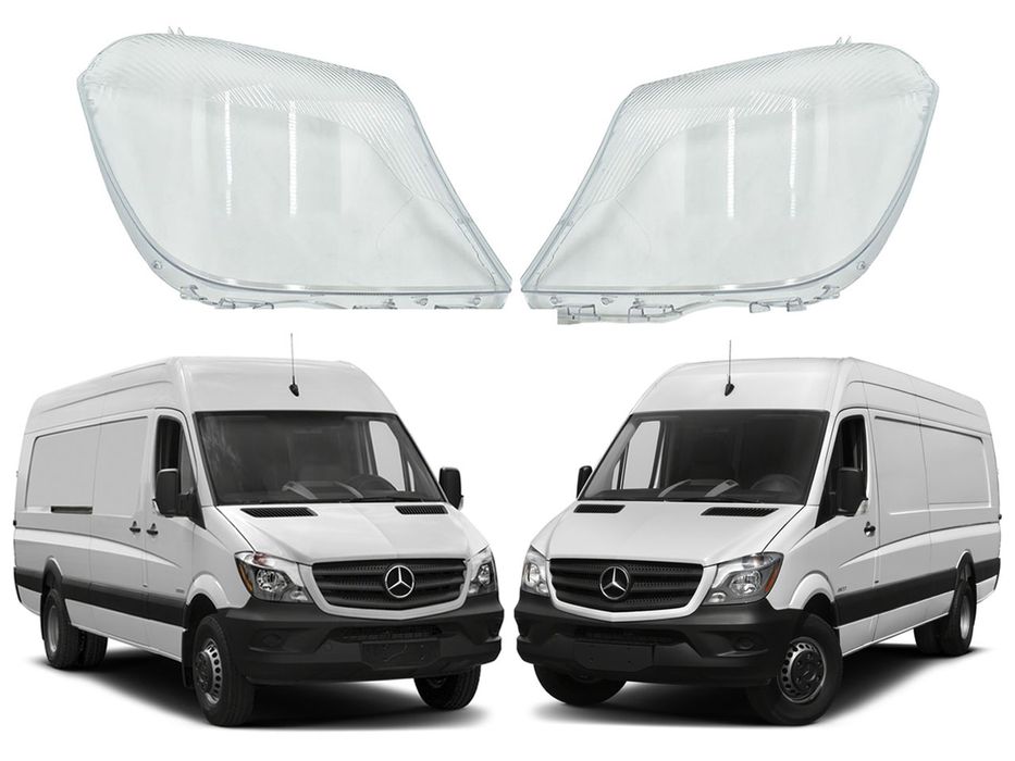Стъкла за фарове на Mercedes Sprinter W906 Facelift