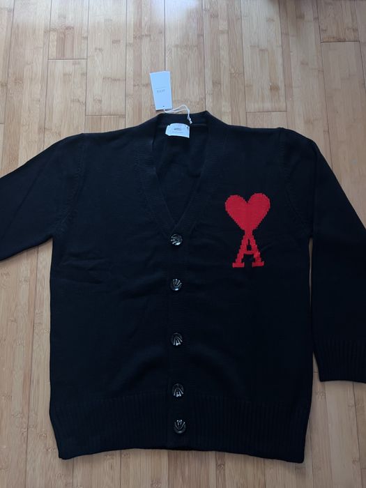 Ami cardigan negru nou