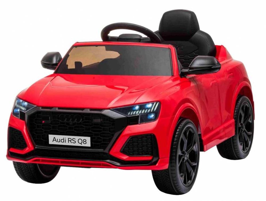 Masinuta electrica copii Audi RS Q8 Red 70W Scaun piele,Roti EVA