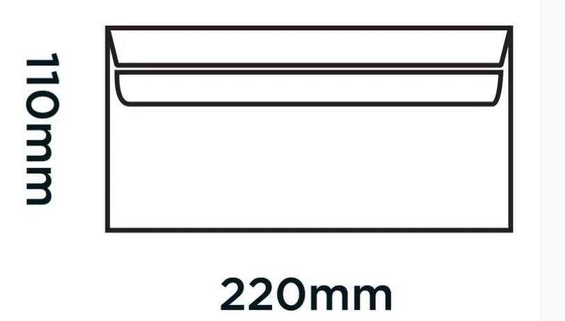 Самозапечатващи се пликове Blake Purely Everyday. Опаковка от 500 бр