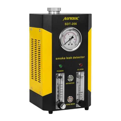 Promotie Tester Detector Fum Autool SDT206 cu 2 manometre: FUM si AER