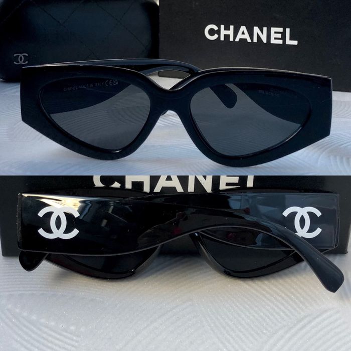 Дамски слънчеви очила котка черно