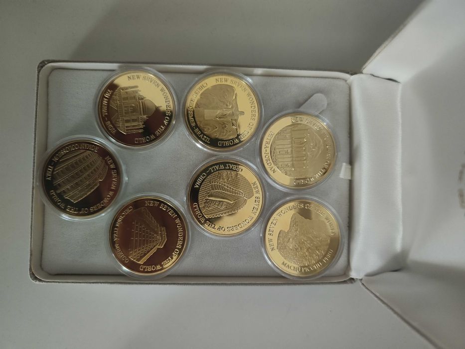 Монети "7 Wonders of the world" 2007