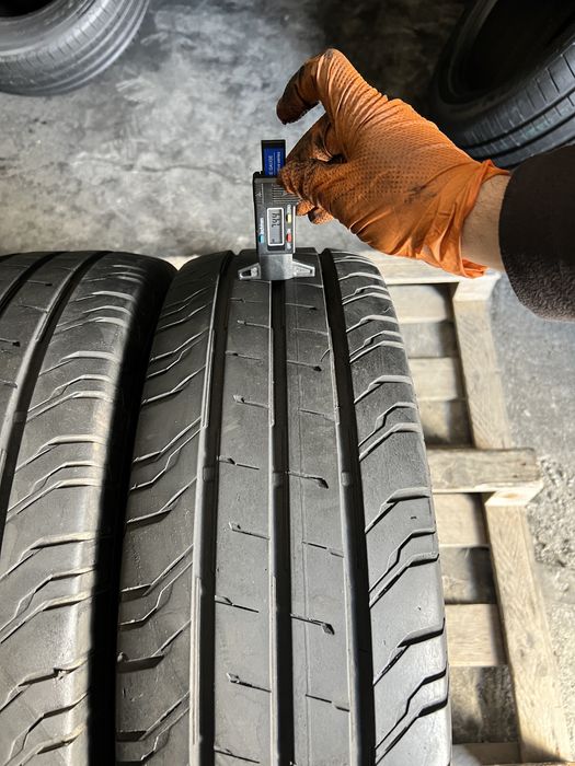 2 anvelope vara ca Noi 205/75/16 C , Continental , DOT 2021 , 7.4 mm