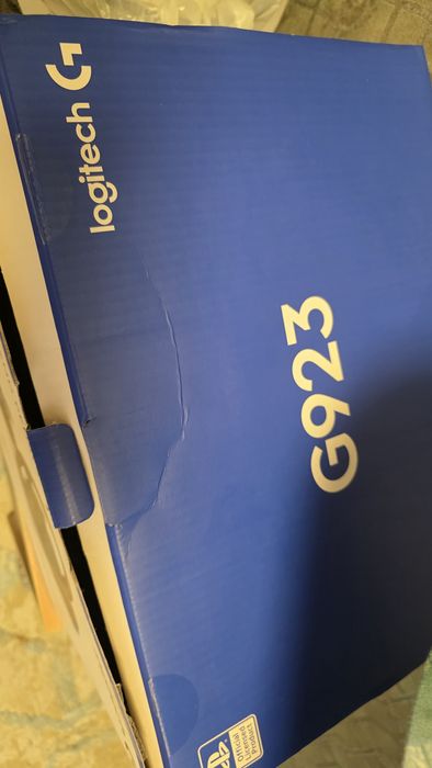 Logitech G923 новый руль