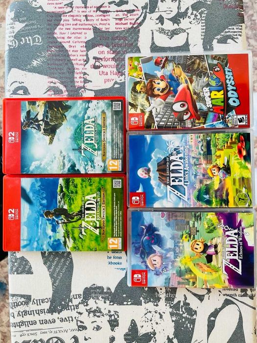 Nintendo Switch 2 + Pro Controller 2 + 5 хитов (Zelda & Mario)