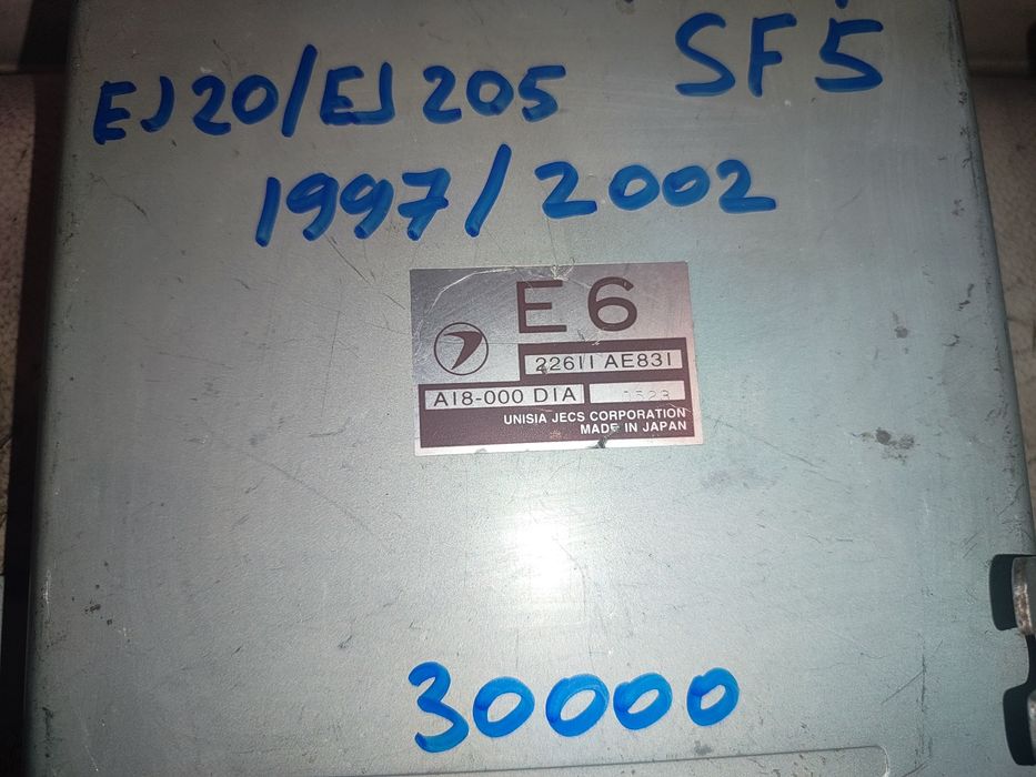 Субару Форестер SF5. ЭБУ. Блок управления двигателем EJ20/EJ205.