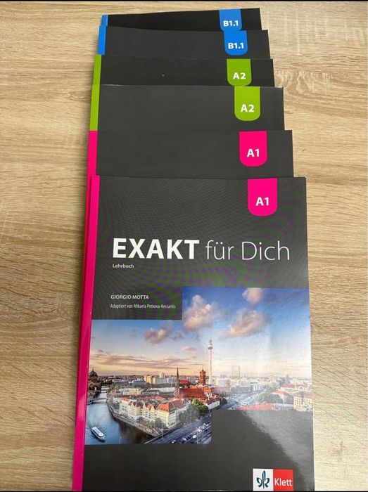 Учебници по немски език Exact für Dich, Ниво А2