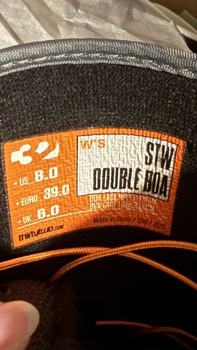 Thirtytwo STW Double BOA W's White Camo 2024 Snowboard Boots