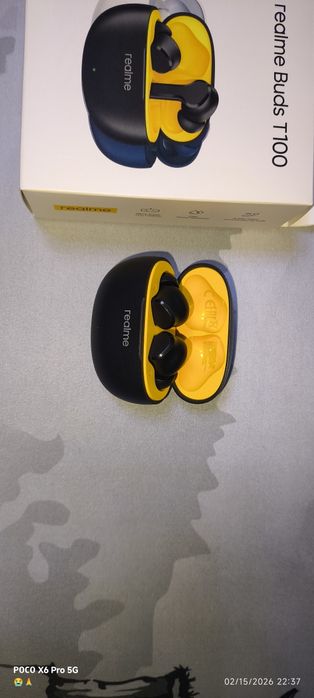 Продам наушники Realme Buds T100