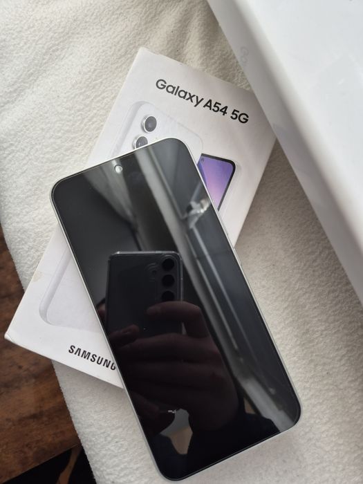 КАТО НОВ! SAMSUNG A54 5G 128GB 8GB Awesome White