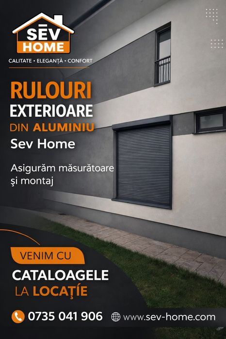 Rulouri exterioare din Aluminiu
