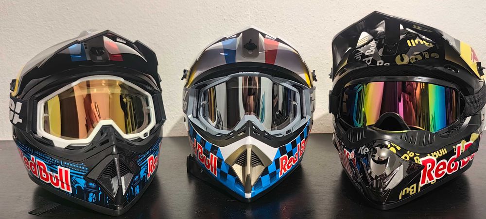 Redbull casca atv enduro downhill bike