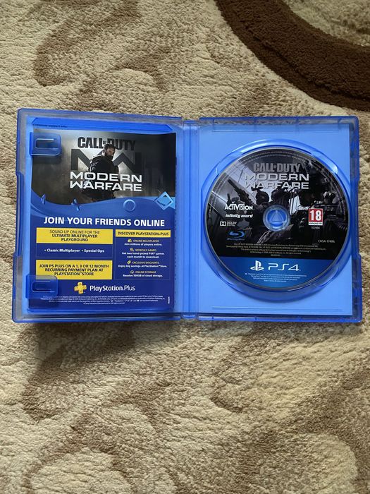 Joc Call of Duty: Modern Warfare PS4 – În Stare Excelentă, cu Pliant Inclus