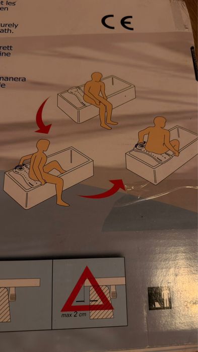 Scaun pentru cada sigur si stabil Herdegen XL 200 kg nou