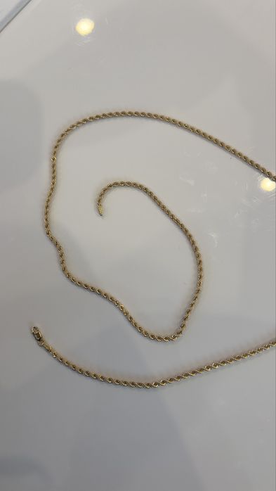 Lanț aur galben 18k nou. Greutate:5,9g, Lungime:65cm, Grosime:2.50mm