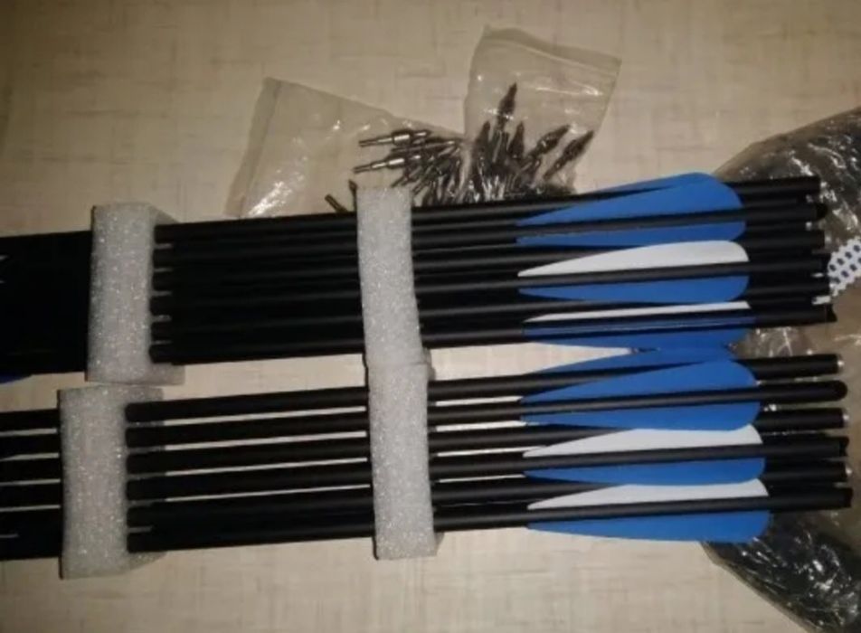 Sageti pt arbaleta carbon profesional varf cu 3 lame vanatoare
