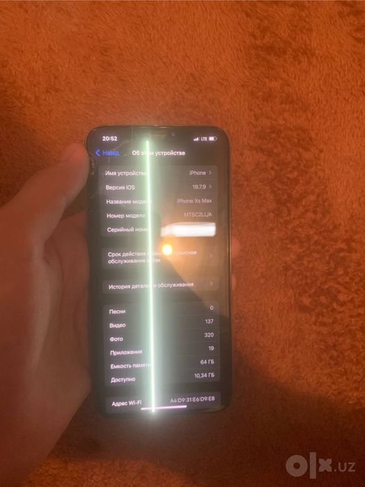 Iphone xs max 64 gb