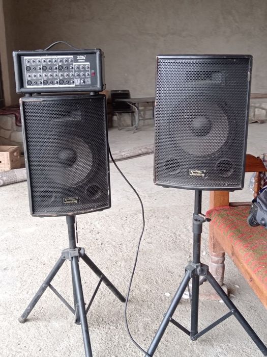 Калонка ва усилитель..