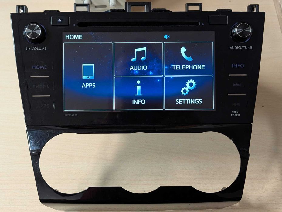 Media player Subaru Forester 2016