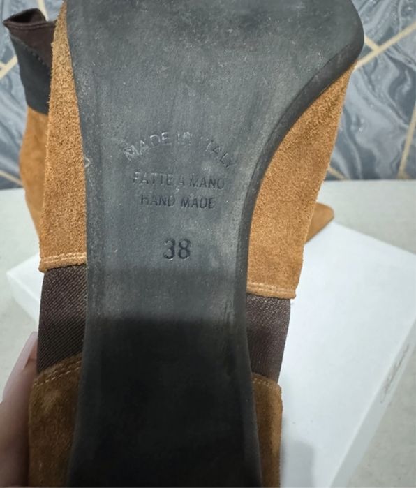 Cizme mario teci piele