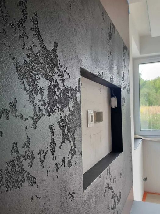 Арт бетон. Отточенто. Травертин. Микроцемент. Декоративная штукатурка.