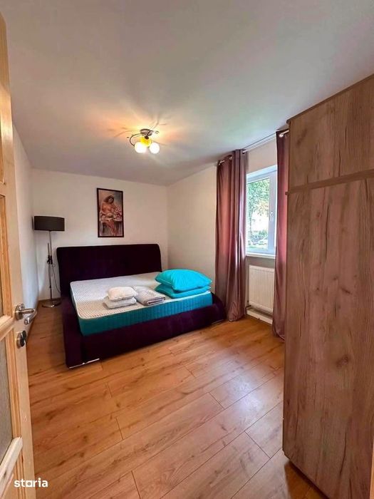 De inchiriat apartament cu 2 camere, renovat, mobilat si utilat 300e