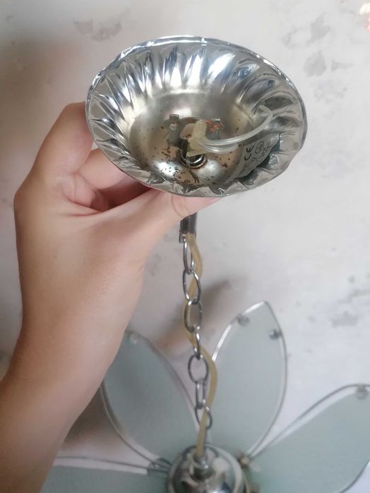 Полилей, абажур, лампа