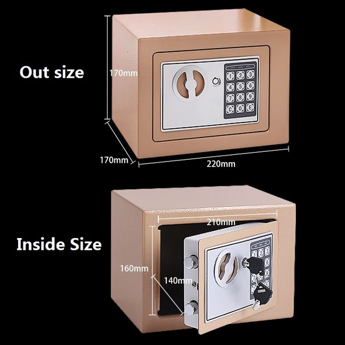 Оптом ва дона Mini safe. 23×17×17 см.  Мини сейф. Доставка хизмати.