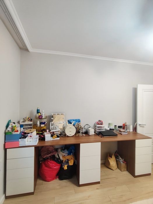 Стол письменный, компьютерный для двух человек.