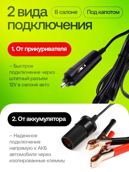 Компрессорный автомобильный насос