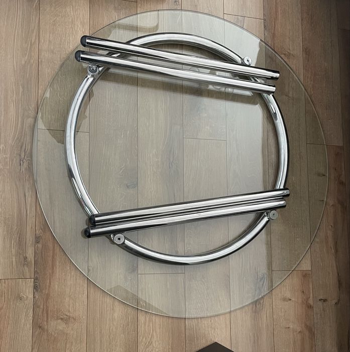 Masa Sticla Rotunda IKEA Diametru 105 cm
