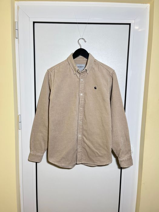 Carhartt Madison Cord мъжка риза от рипсено кадифе (размер S С)