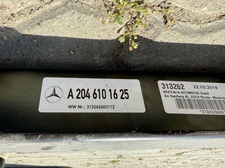 Carlig tractare Mercedes GLK OE