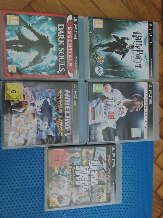 GTA 4 Episodes From Liberty City Minecraft Dark Souls FIFA 2018 Harry Potter  ps3 - 60 lei bucata