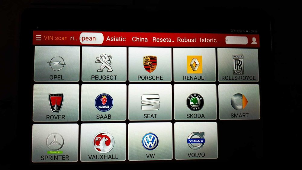 Kit Interfata Launch X431 Golo Pro+Tableta Huawei 10