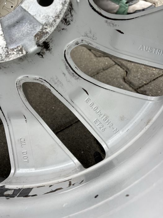 Jante aliaj 5x112mm, anvelope iarna! 245/40 R18, Audi A4 B8, B9, A5, A6 C6, C7, A7, A8, ET26!!