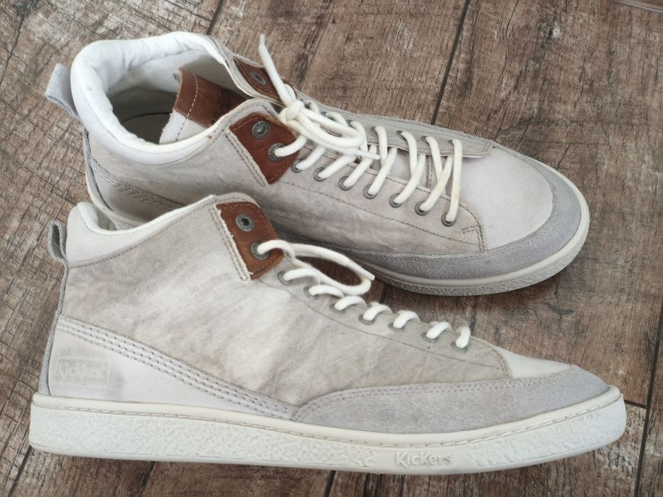 KicKers, кецове естествена кожа и текстил, номер 42