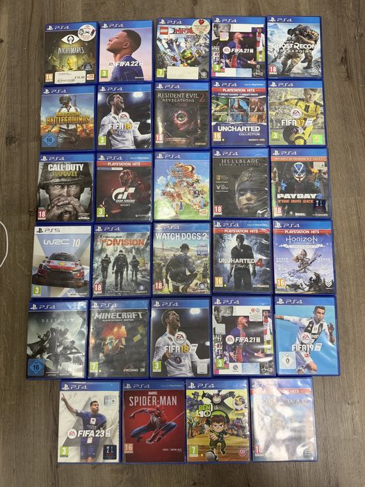 Игри за ps4 цени от 5 евро до 15 евро