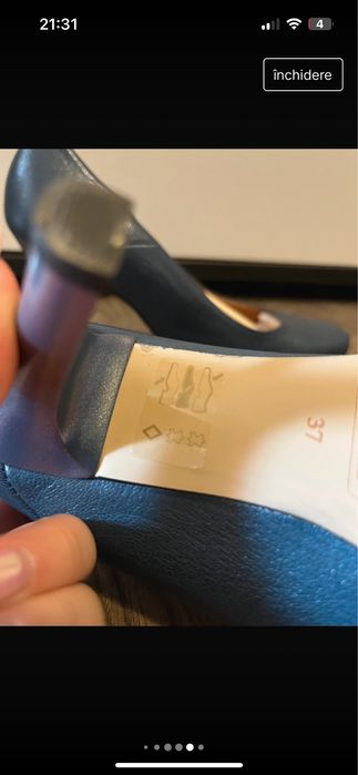 Pantofi de piele MOJŌ