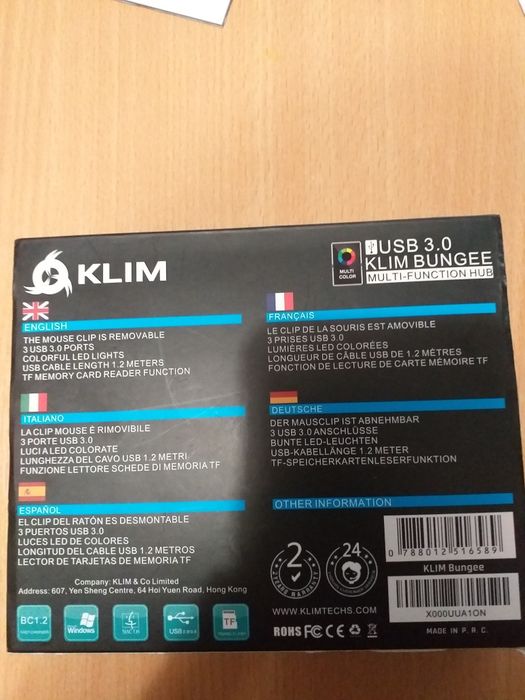 Klim USB 3.0 Bungee