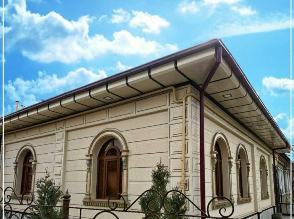 Тарнов водасток слив труба урнатамиз ремонт.Tarnov sliv truba o'rnatam