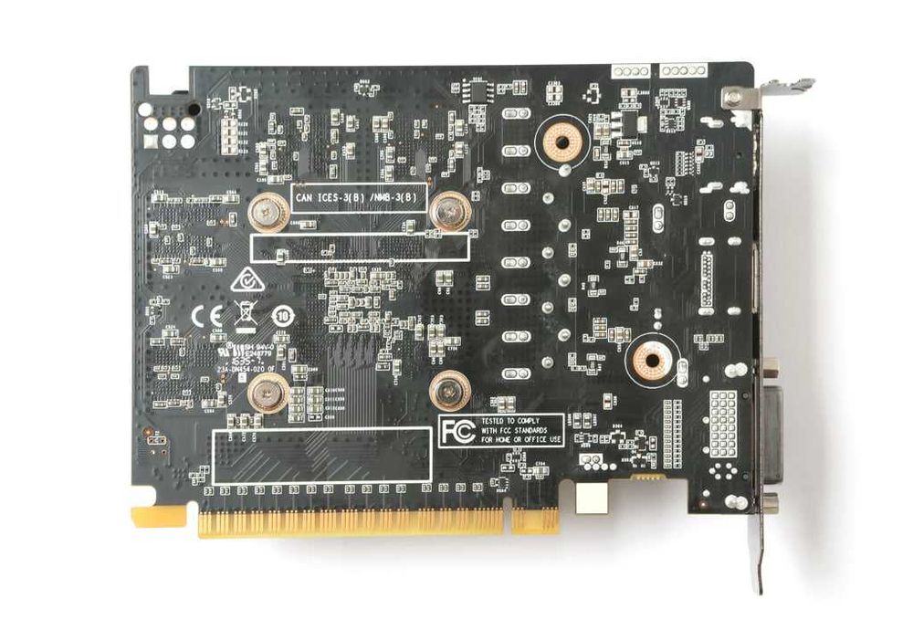 Видеокарта GTX 1050 Ti 4GB Zotac