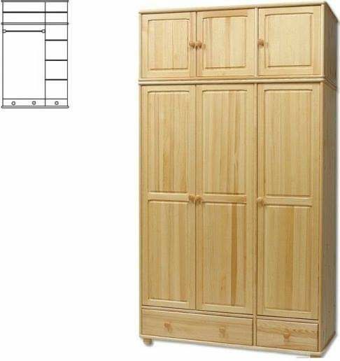 Пройзводство на гардероби от масив размери 120/180