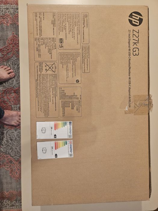 Monitor HP Z2 7k G3  4K
