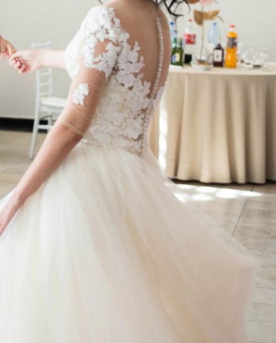 Rochie de mireasa cu trena