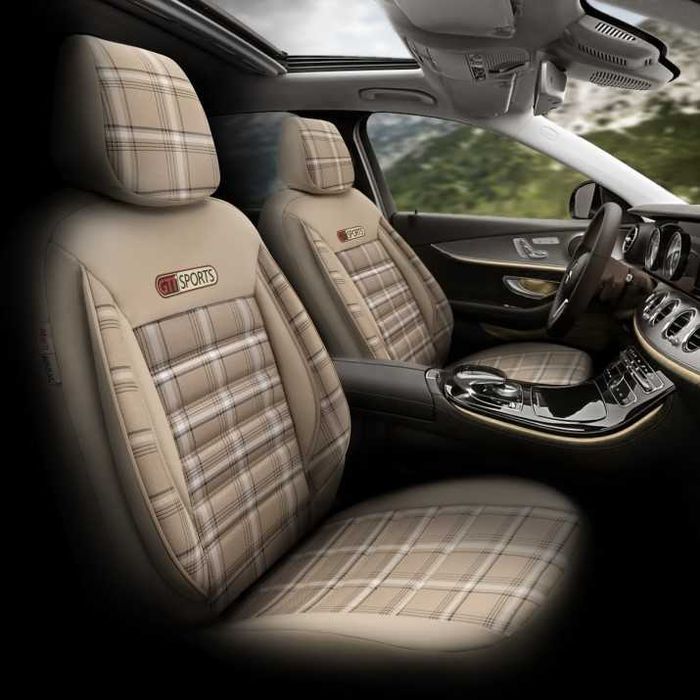 К-т Луксозна Тапицерия Automat-OTOM, Бежова с бежов шев, TORO Design