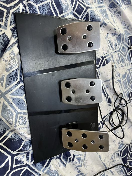 Volan gaming cu schimbător+pedale Myria MG7418